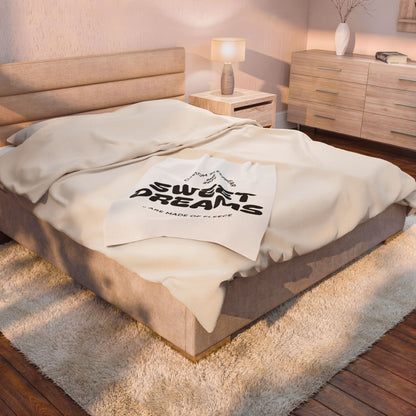 Sweet Dreams Fleece Throw