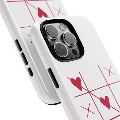Phone Case - Tic Tac Love Heart Design (Valentine’s Day Gift)