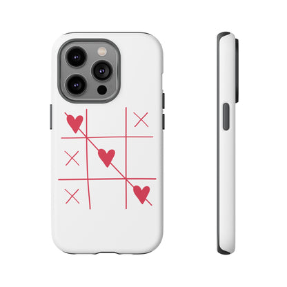 Phone Case - Tic Tac Love Heart Design (Valentine’s Day Gift)