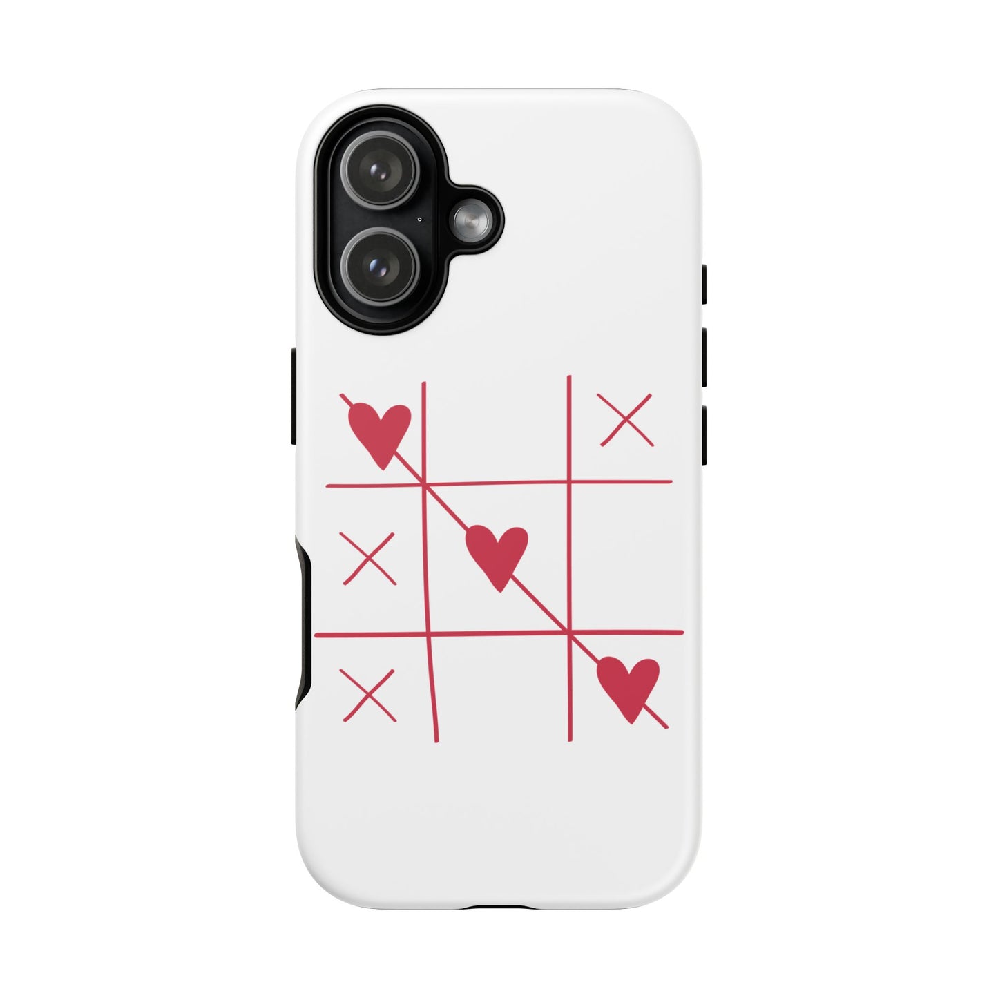 Phone Case - Tic Tac Love Heart Design (Valentine’s Day Gift)