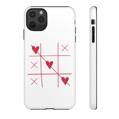 Phone Case - Tic Tac Love Heart Design (Valentine’s Day Gift)