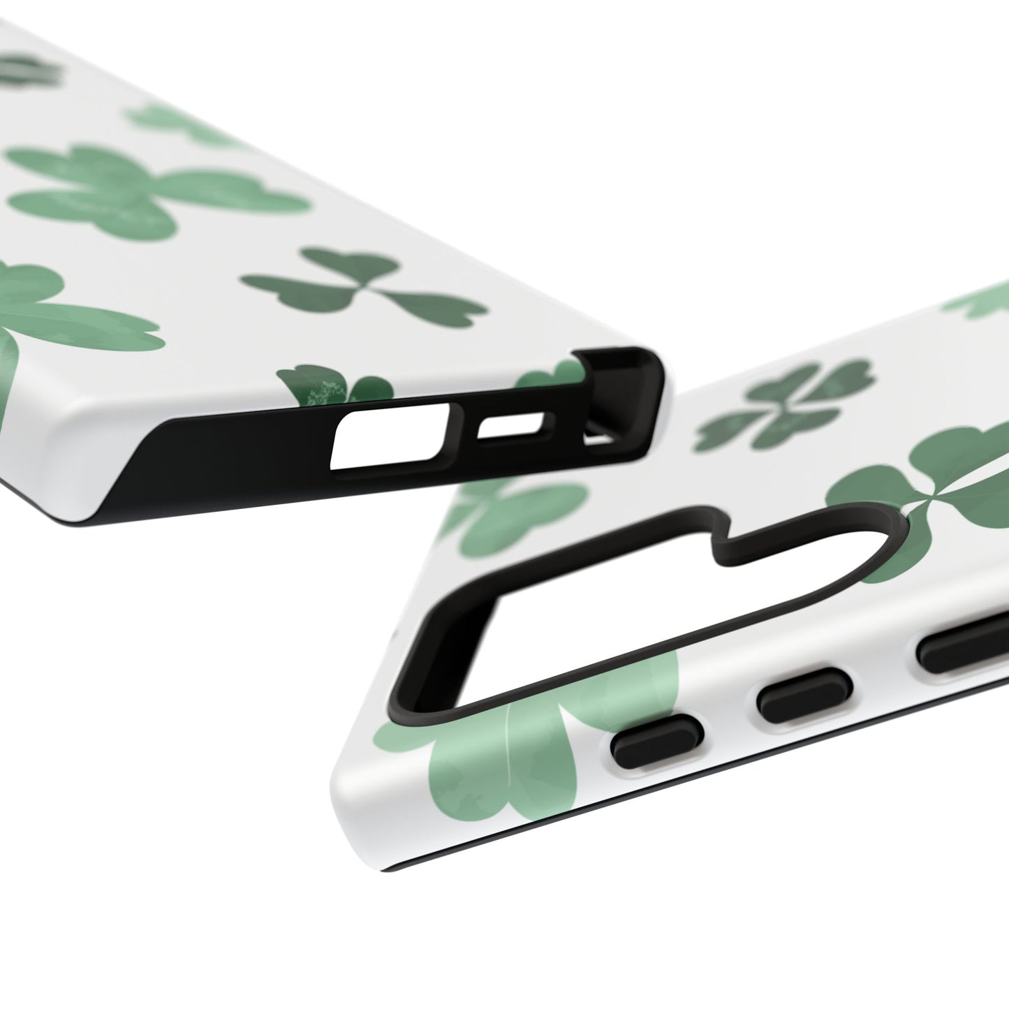 Shamrock Tough Phone Case — St. Patrick’s Day Clover Protective Cover
