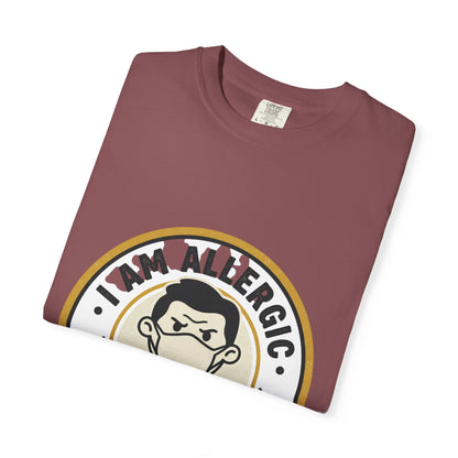 I Am Allergic To People T-Shirt — Funny Anti-Social Graphic Tee