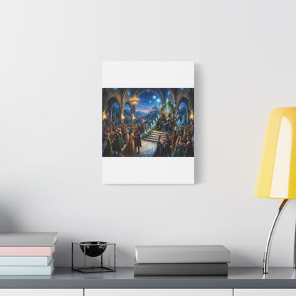 Fantasy Royal Coronation Canvas Art - Matte Stretched Wall Decor