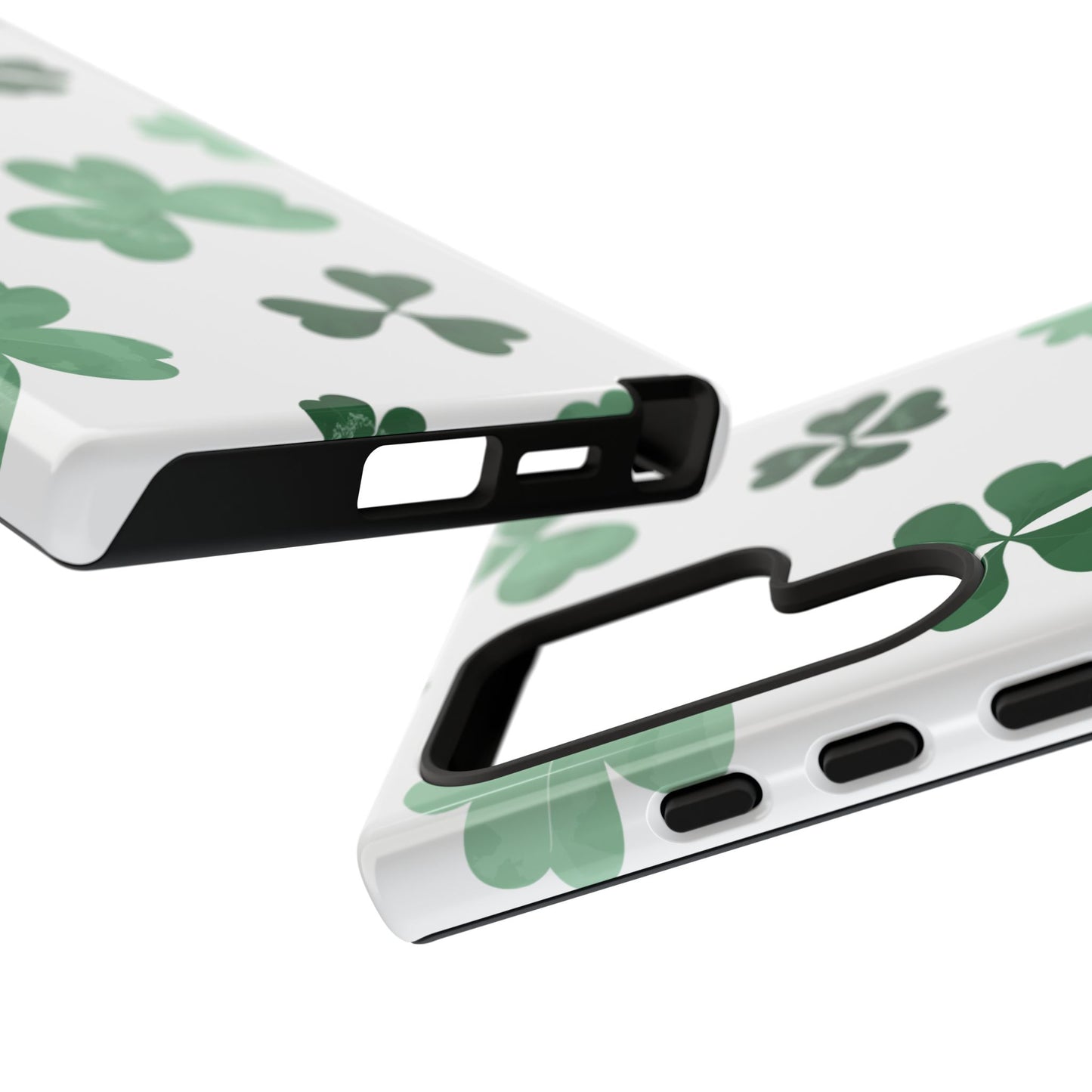 Shamrock Tough Phone Case — St. Patrick’s Day Clover Protective Cover