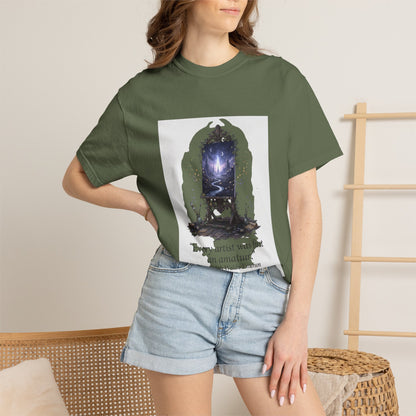 Artistic Mirror T-Shirt — "Every artist was first an amateur" Quote Graphic