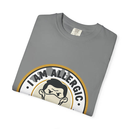 I Am Allergic To People T-Shirt — Funny Anti-Social Graphic Tee