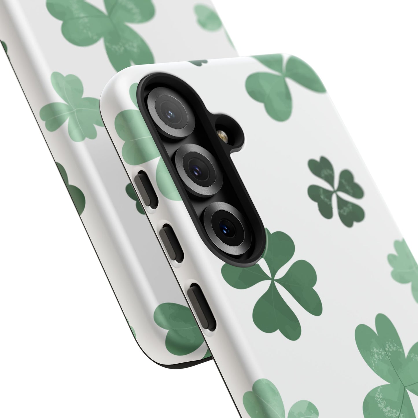 Shamrock Tough Phone Case — St. Patrick’s Day Clover Protective Cover