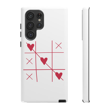 Phone Case - Tic Tac Love Heart Design (Valentine’s Day Gift)