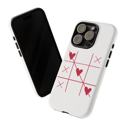 Phone Case - Tic Tac Love Heart Design (Valentine’s Day Gift)