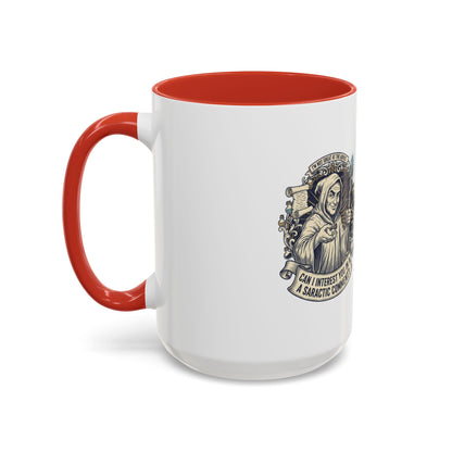 Motivational Hustle Accent Coffee Mug — “Less Hustle, More Coffee”