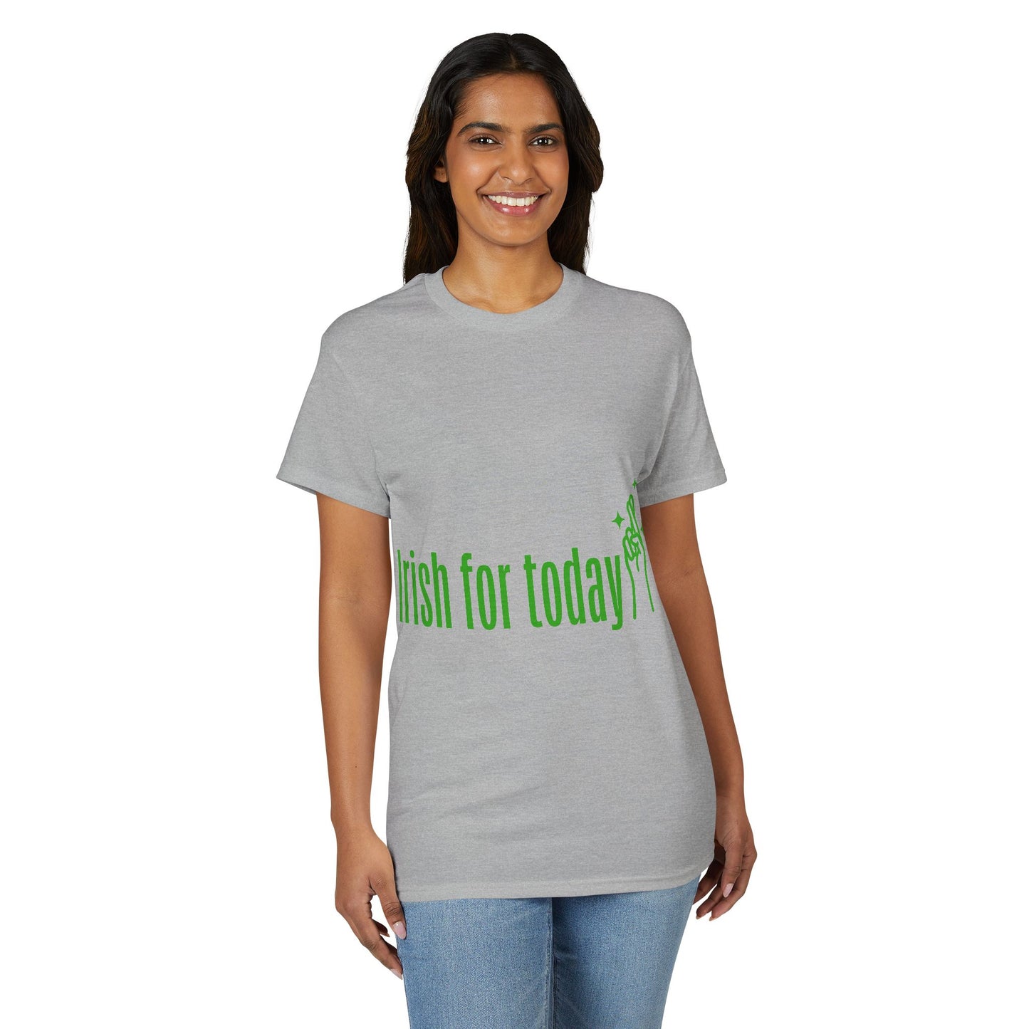 Irish For Today T-Shirt — St. Patrick’s Day Shamrock Graphic Tee