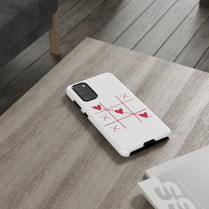 Phone Case - Tic Tac Love Heart Design (Valentine’s Day Gift)