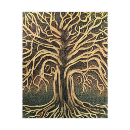 Tree of Life Jigsaw Puzzle — Intricate Root & Branch Art (110–1014 pcs)