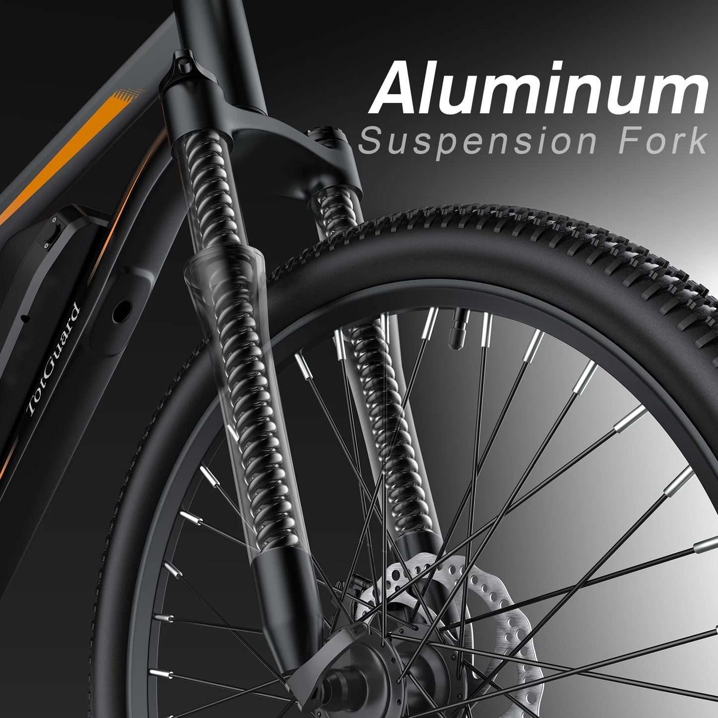 Electric Bike for Adults 27.5" E-Bike with 500W Motor, Electric Mountain Bike with 48V 10Ah Battery, Lockable Suspension Fork, Shimano 21 Speed Gears UL2849
