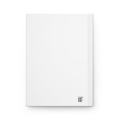 Progress Over Perfection Hardcover Journal — Motivational Smiley Notebook for Goal Setting & Daily Reflection