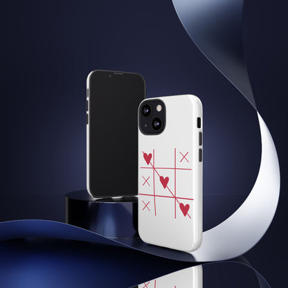 Phone Case - Tic Tac Love Heart Design (Valentine’s Day Gift)