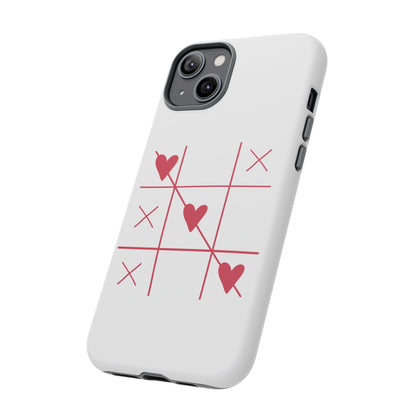 Phone Case - Tic Tac Love Heart Design (Valentine’s Day Gift)