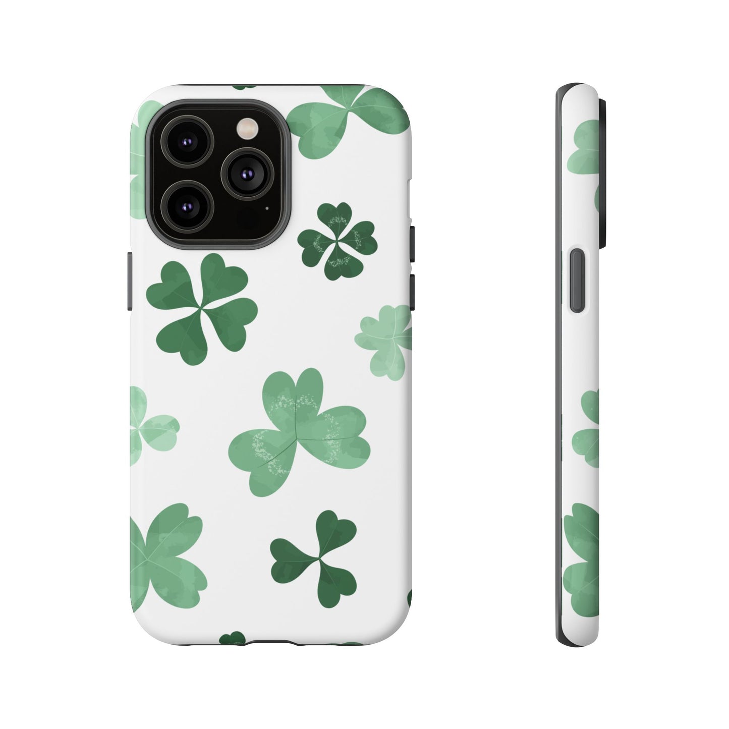 Shamrock Tough Phone Case — St. Patrick’s Day Clover Protective Cover