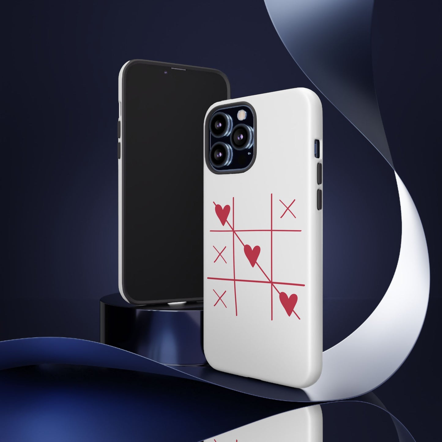 Phone Case - Tic Tac Love Heart Design (Valentine’s Day Gift)