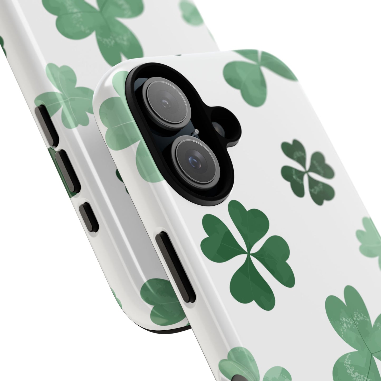 Shamrock Tough Phone Case — St. Patrick’s Day Clover Protective Cover