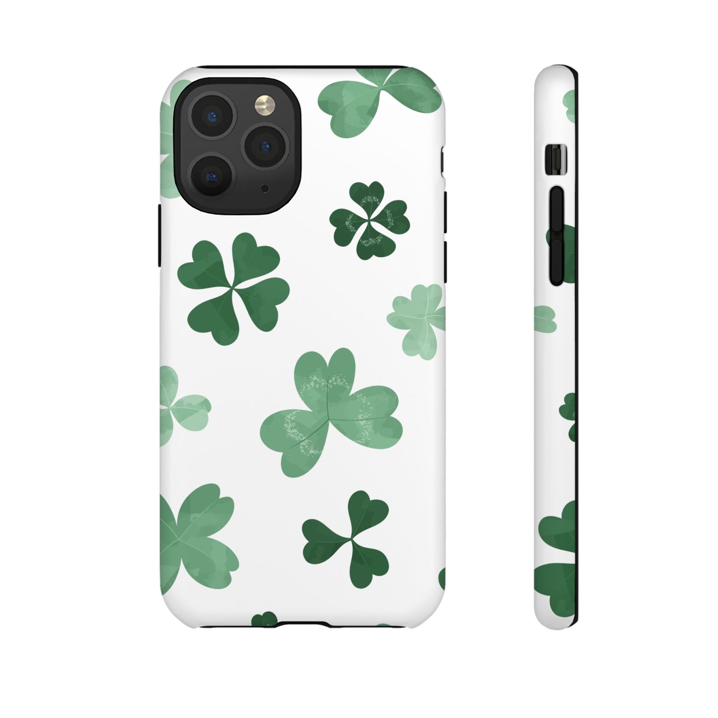 Shamrock Tough Phone Case — St. Patrick’s Day Clover Protective Cover