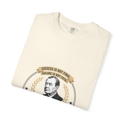 Courage Quote T-Shirt — "It Is the Courage That Counts" Motivational Tee
