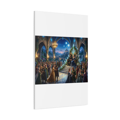 Fantasy Royal Coronation Canvas Art - Matte Stretched Wall Decor