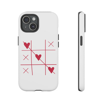 Phone Case - Tic Tac Love Heart Design (Valentine’s Day Gift)