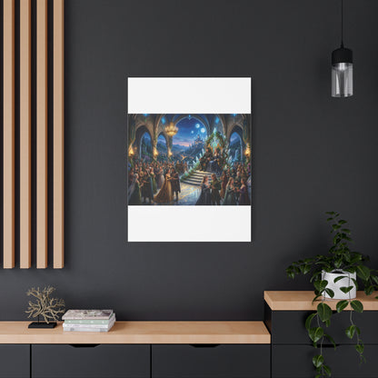 Fantasy Royal Coronation Canvas Art - Matte Stretched Wall Decor