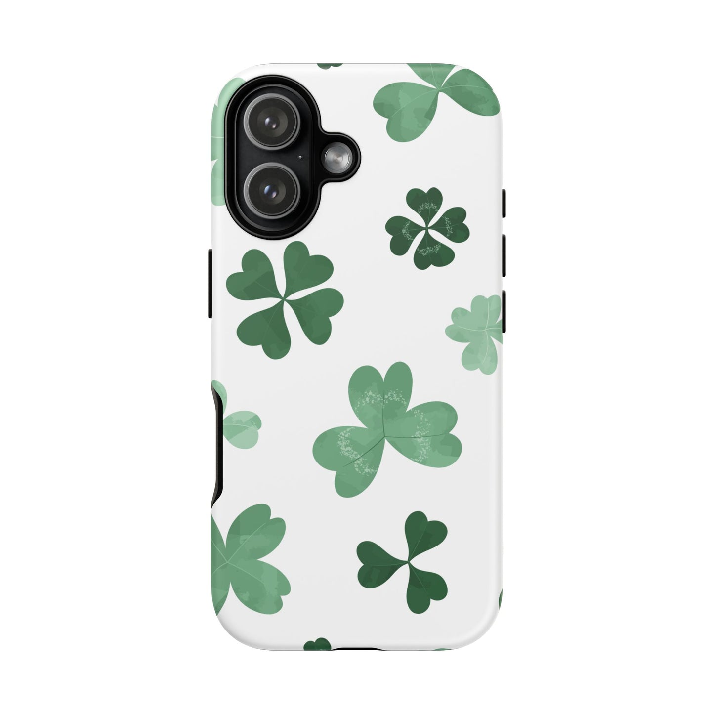 Shamrock Tough Phone Case — St. Patrick’s Day Clover Protective Cover