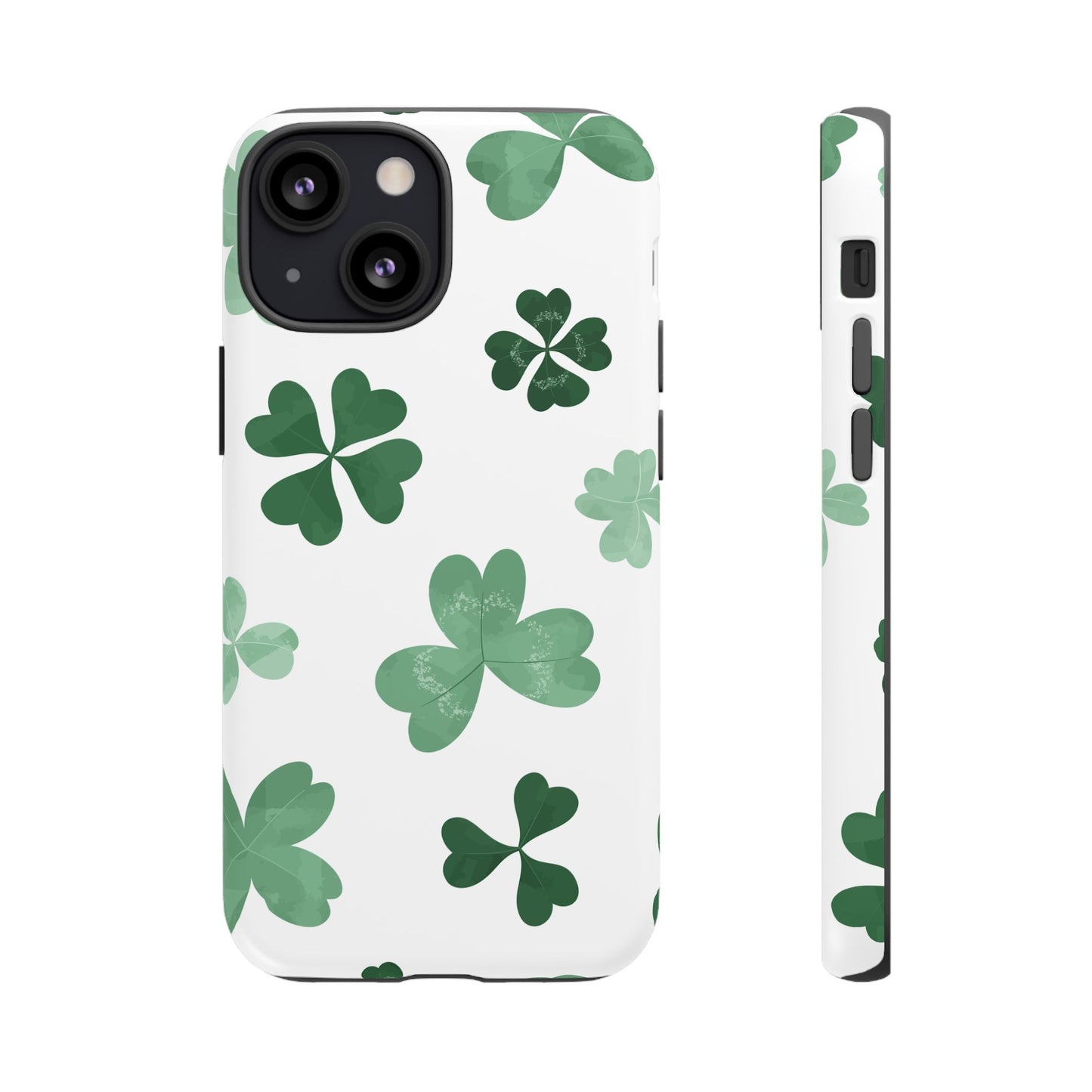 Shamrock Tough Phone Case — St. Patrick’s Day Clover Protective Cover
