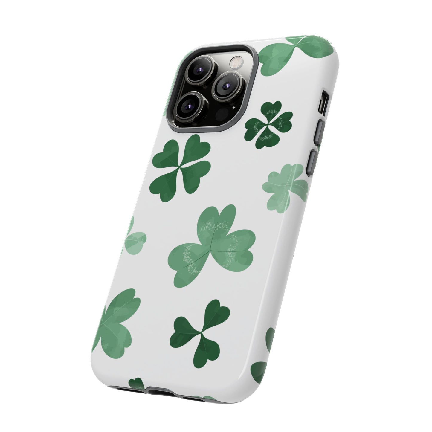 Shamrock Tough Phone Case — St. Patrick’s Day Clover Protective Cover