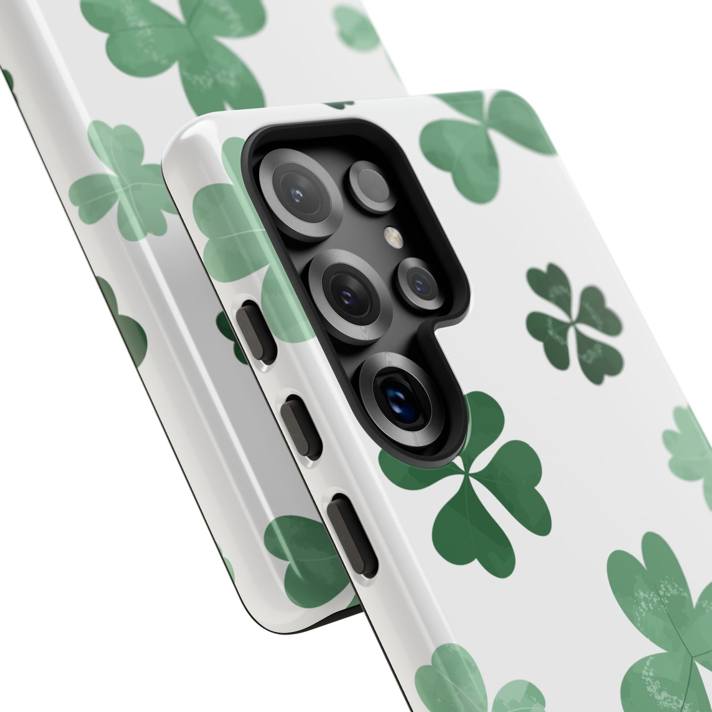 Shamrock Tough Phone Case — St. Patrick’s Day Clover Protective Cover