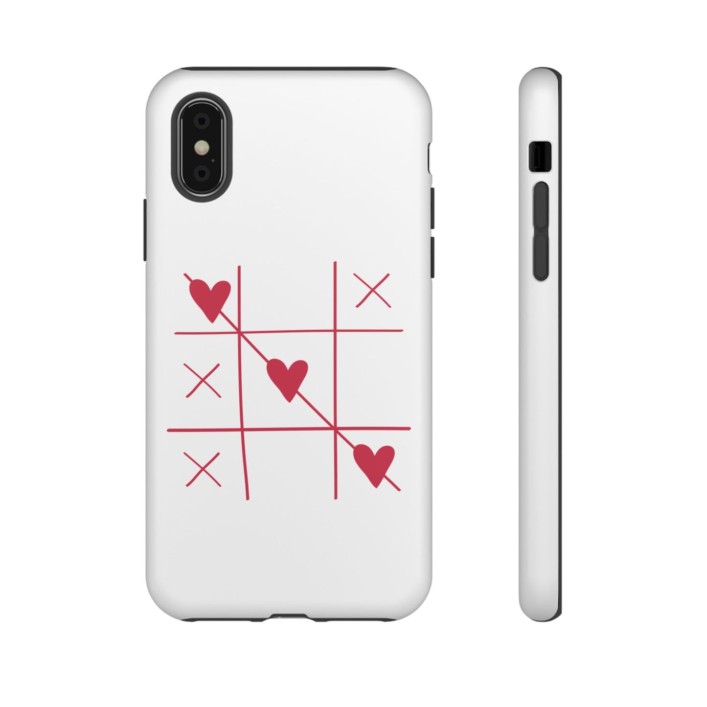 Phone Case - Tic Tac Love Heart Design (Valentine’s Day Gift)