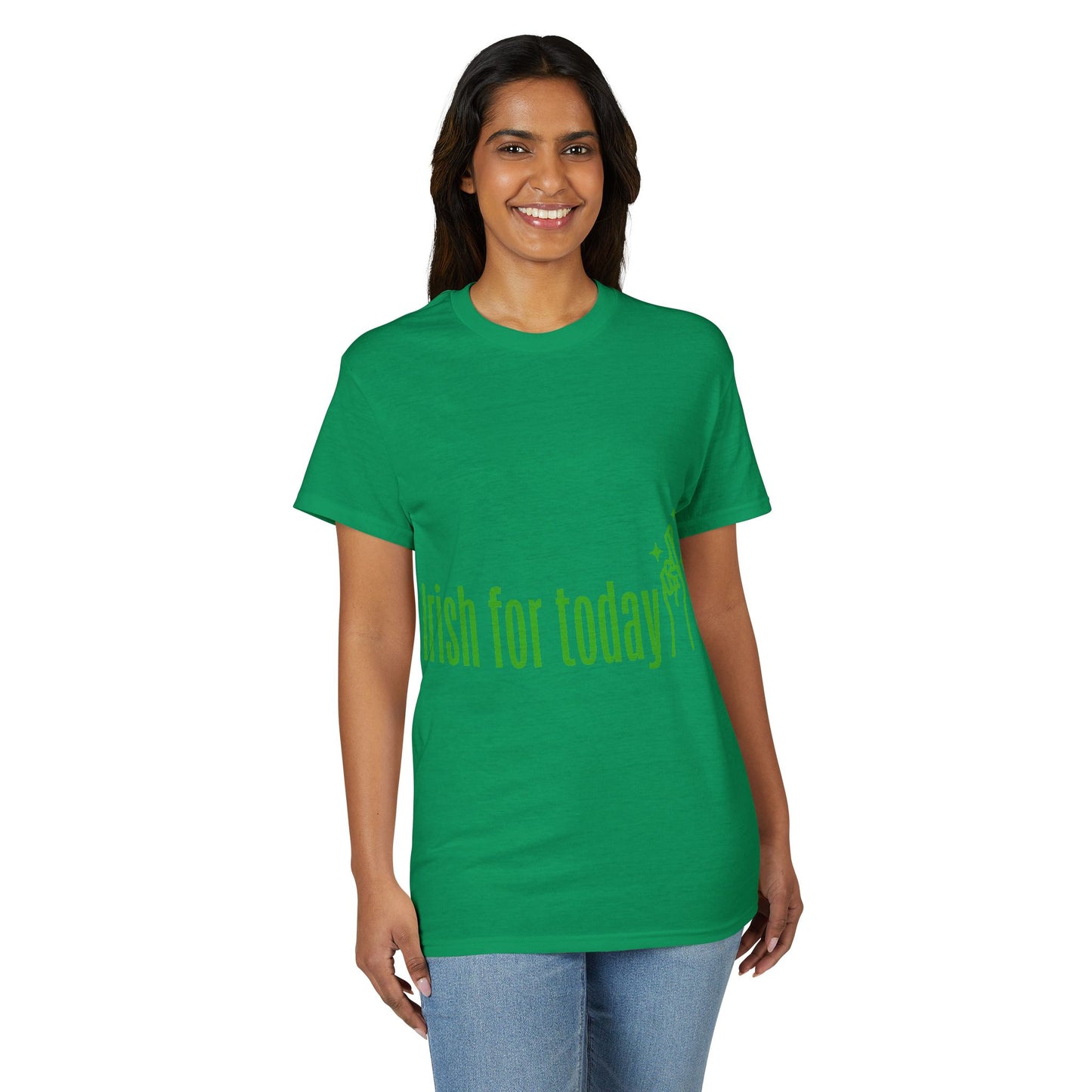Irish For Today T-Shirt — St. Patrick’s Day Shamrock Graphic Tee