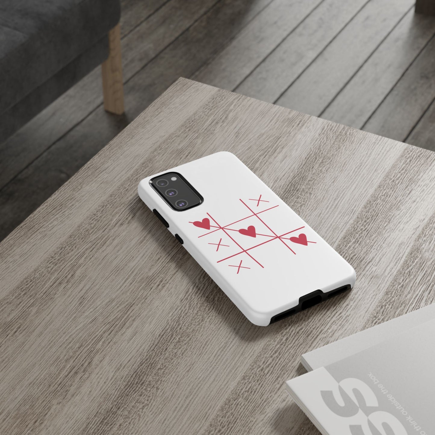 Phone Case - Tic Tac Love Heart Design (Valentine’s Day Gift)