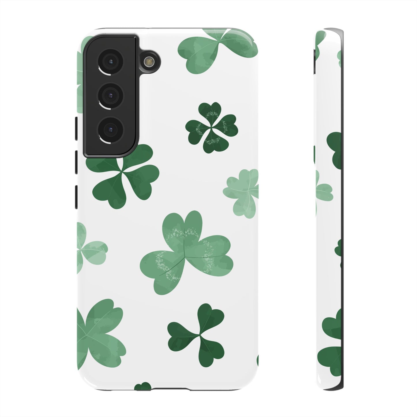 Shamrock Tough Phone Case — St. Patrick’s Day Clover Protective Cover