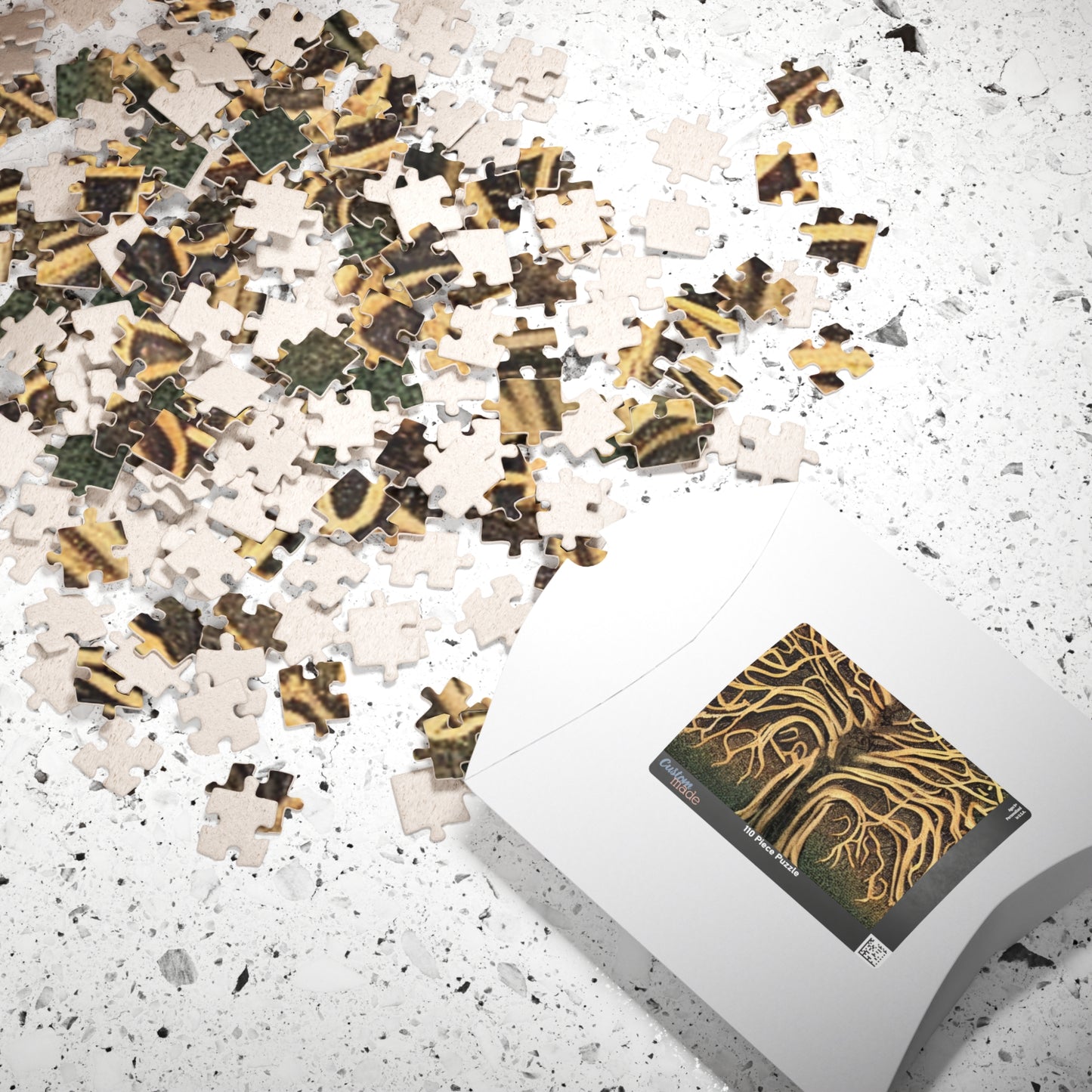 Tree of Life Jigsaw Puzzle — Intricate Root & Branch Art (110–1014 pcs)